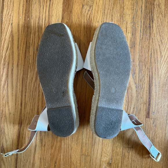 H&M white platform espadrilles sandals size 39 or US 8 - Picture 2 of 16